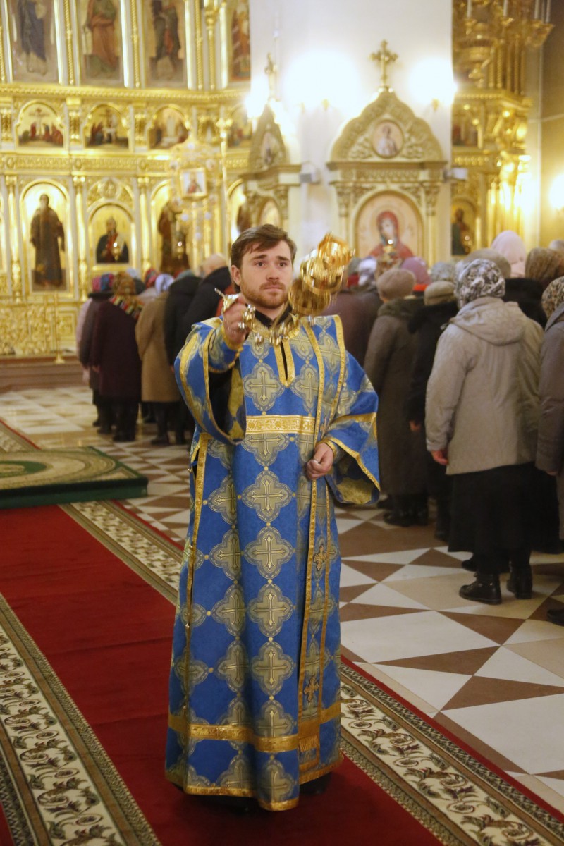 В канун праздника Введения во храм Пресвятой Богородицы