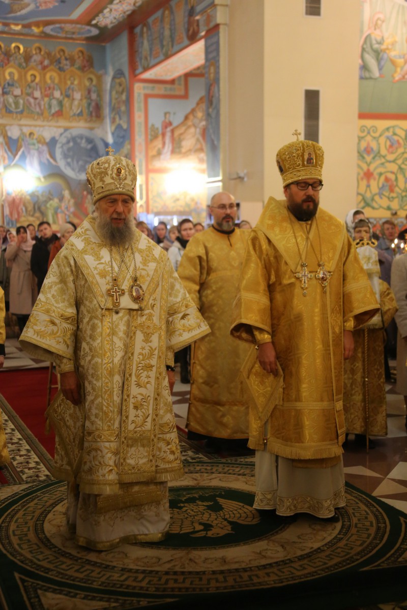 Всенощное Бдение в храме Казанской иконы Божией Матери на Светотехстрое