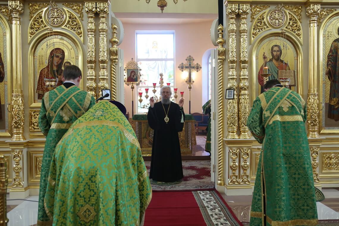 Всенощное бдение в храме Казанской иконы Божией Матери