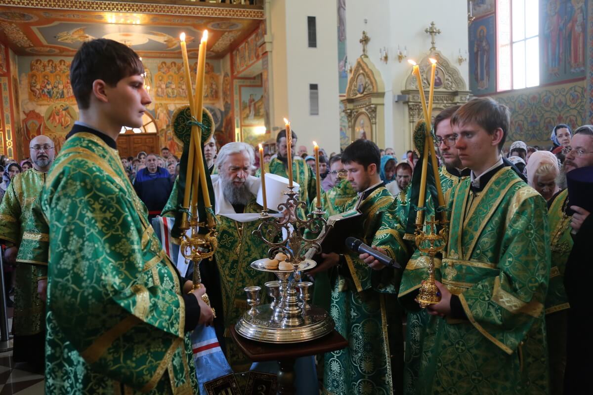 Всенощное бдение в храме Казанской иконы Божией Матери