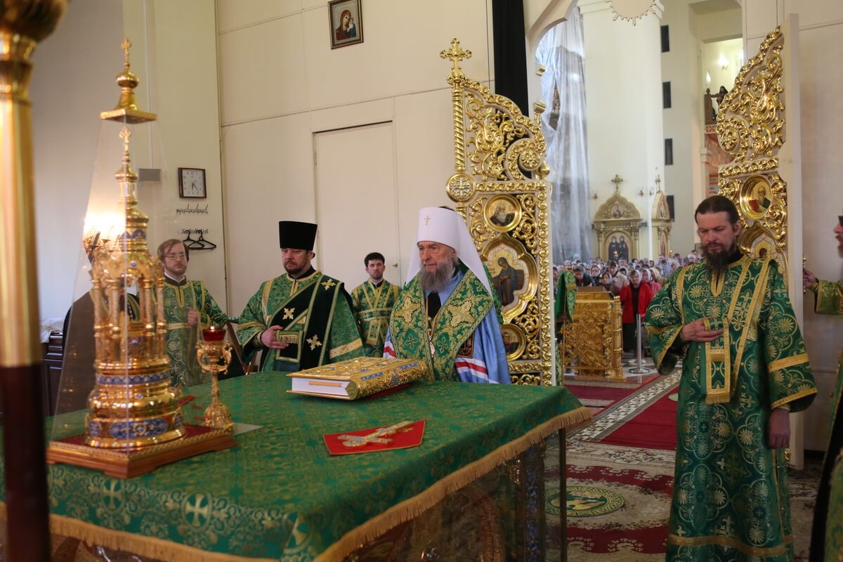 Всенощное бдение в храме Казанской иконы Божией Матери