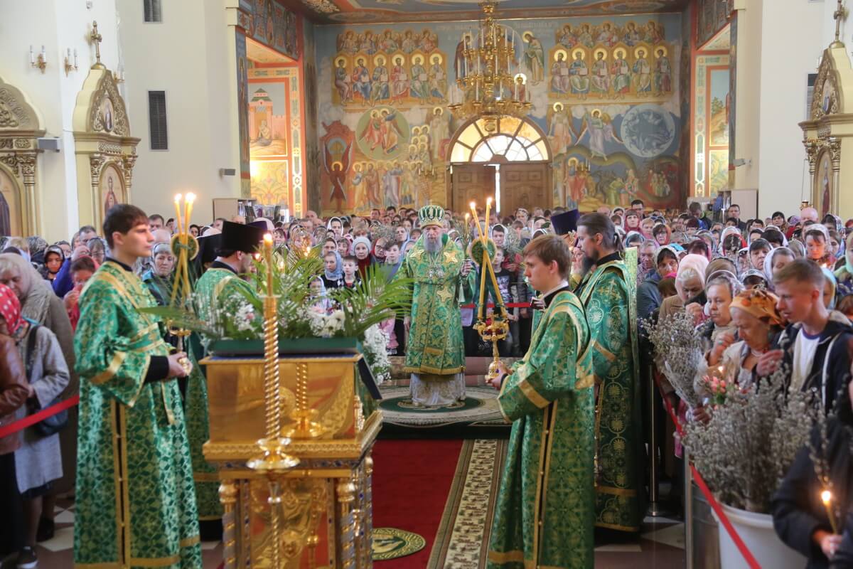 Всенощное бдение в храме Казанской иконы Божией Матери