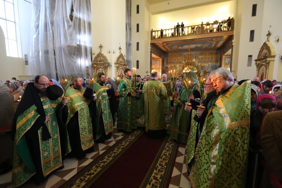 Всенощное бдение в храме Казанской иконы Божией Матери