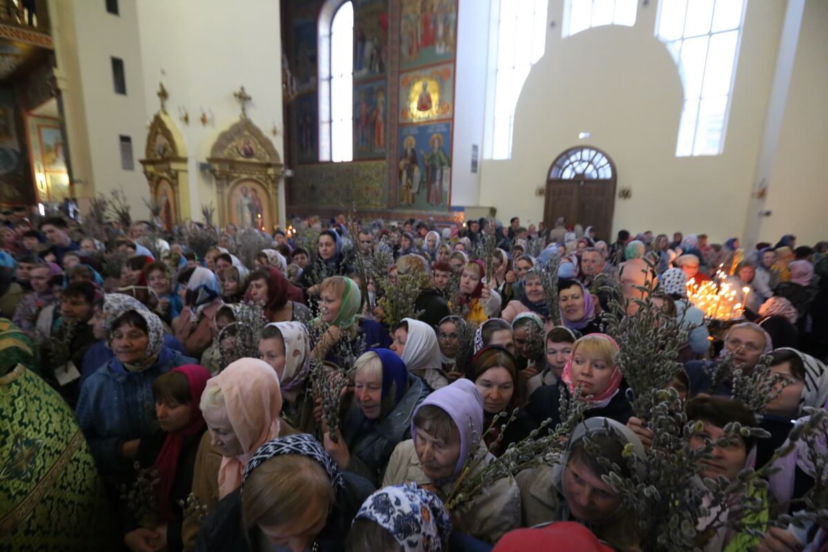 Всенощное бдение в храме Казанской иконы Божией Матери