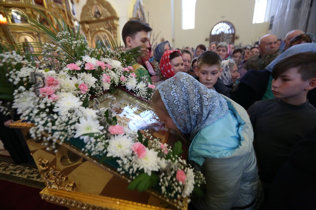 Всенощное бдение в храме Казанской иконы Божией Матери