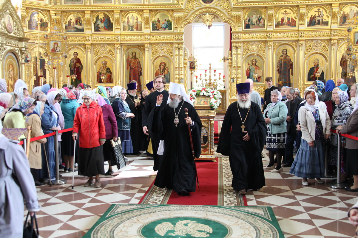 4 августа, в Неделю 7-ю по Пятидесятнице, митрополит Саранский и Мордовский Зиновий совершил Божественную литургию в храме Казанской иконы Божией Матери