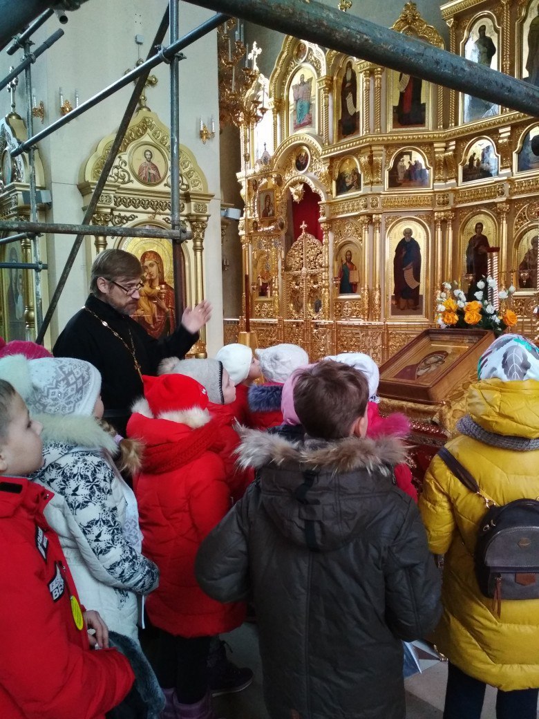 Беседа со школьниками о святой Ксении Петербургской