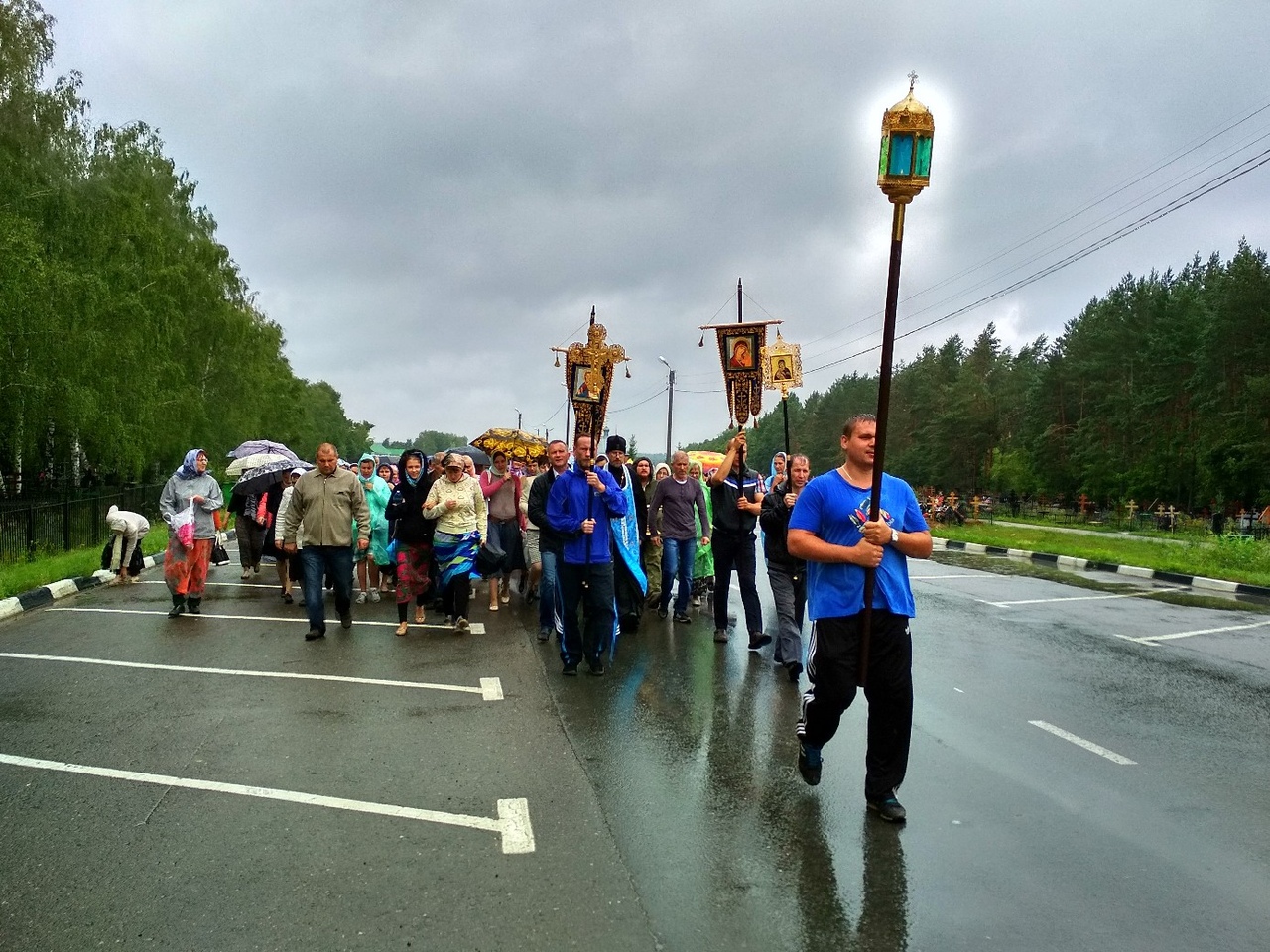 Крестный ход  Казанской иконы Божией Матери 